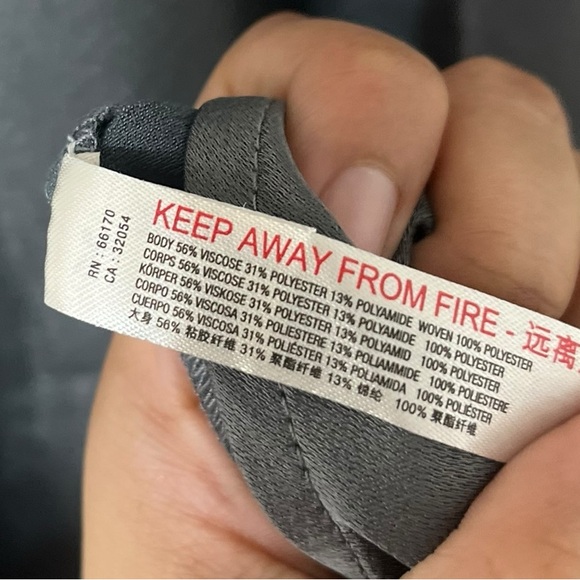 ANTHROPOLOGIE Daily Practice Slip Gray Silver Midi Dress - Picture 6 of 7